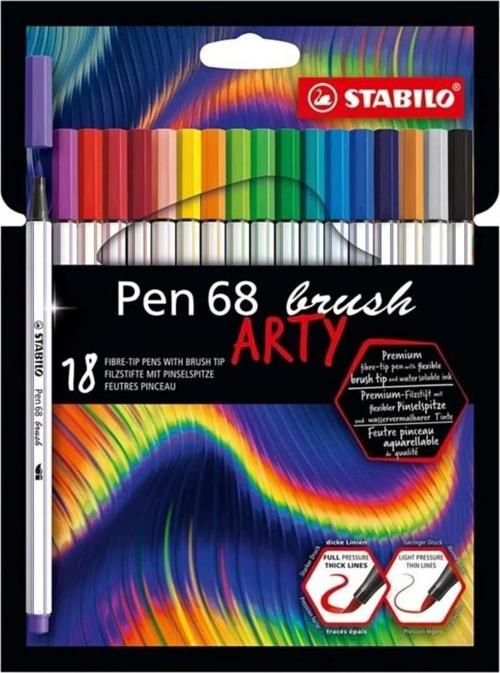 Kreatif Set Arty 68 Li Pen+Point