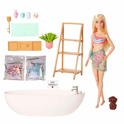 Oyuncak Barbie'nin Spa Günü Oyun Seti HKT92