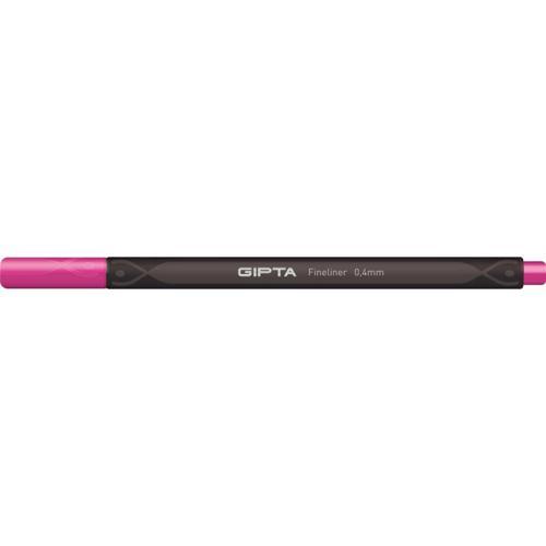 Fineliner Keçe Uç Kalem 0,4 Mm Üçgen Pembe 4-K600026-5001 12 Li (1 Paket 12 Adet)