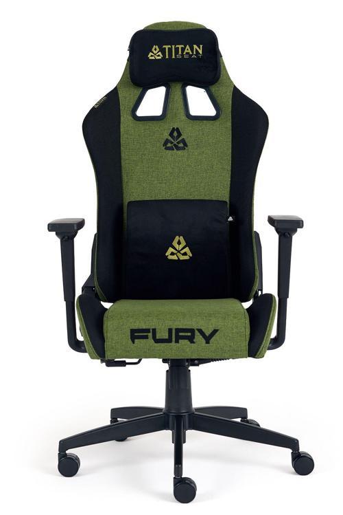 Fury Green Kumaş Oyuncu Koltuğu Yeşil