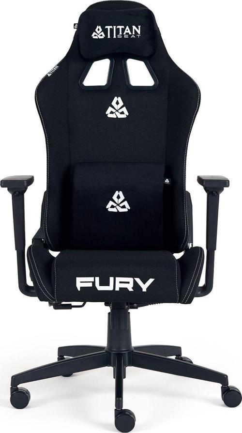 Fury Black Kumaş Oyuncu Koltuğu Siyah