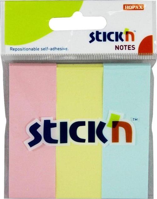 Stickn İndeks 3 Blok 50 Yaprak 76X25 Cm 3 Renk 21128