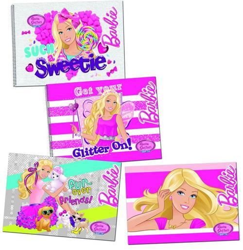Barbie Spiralli Resim Defteri 17X24Cm 15 Yaprak (12 Li Paket) 5454