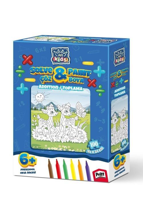 Çöz Boya / Toplama 100 Parça Puzzle 5846