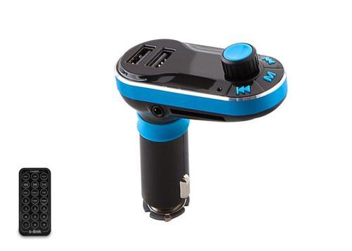 Sd-Usb Destekli + 2.1A Usb Şarj Port Fm Transmitter SL-Fm66