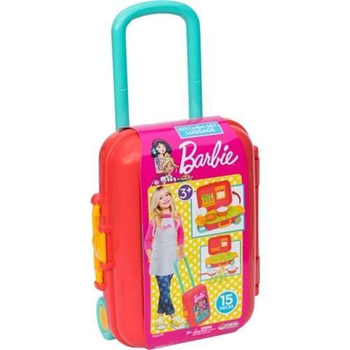 Oyuncak Barbie Mutfak Seti Bavulum 03478
