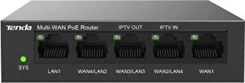 G0-5G-Poe 5 Port 4 Port Poe+ 10-100-1000 Switch Hub Çelik Kasa Poe Router