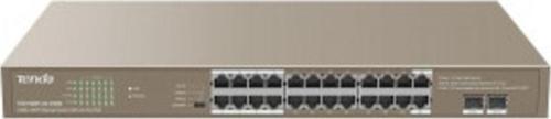 Teg1126P-24-410W 24 Port Poe+ 10-100-1000 2 Port Sfp Switch Çelik Kasa Rack Mount