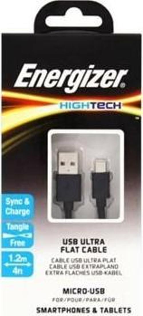 C21Ubmcgbk4 1.2 Metre Flat Micro Siyah Usb Kablosu