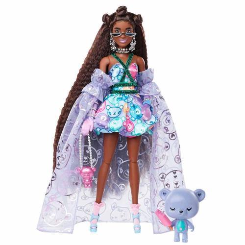 Oyuncak Barbie Extra Fancy Mor Kostümlü Bebek HHN13