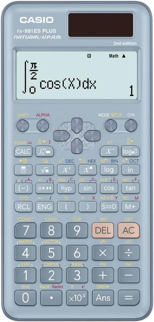 Fonksiyonlu Hesap Makinesi Mavi Fx-991Es Plus