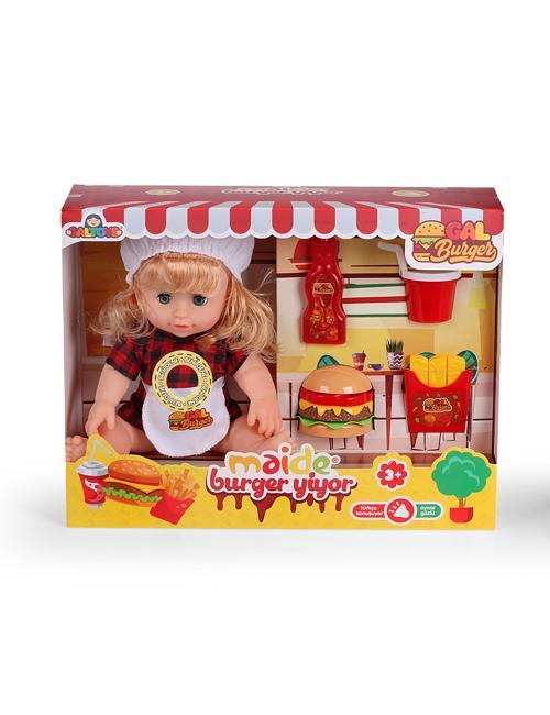 Oyuncak Maiede Bebek Burger Yiyor Türkçe Konuşan GLT1105
