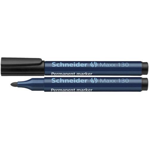 130 Permanent Markör Kalem Siyah 10 Lu 113001 (1 Paket 10 Adet)