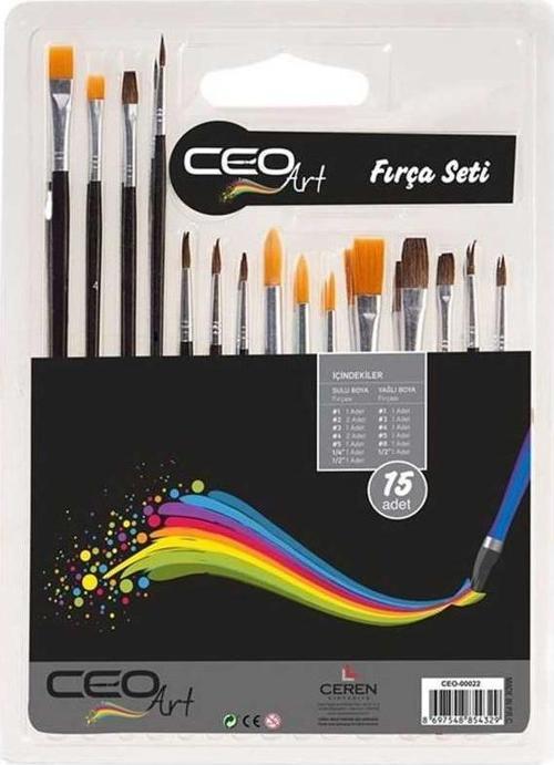 Fırça Seti 15 Li 1578 CEO00022