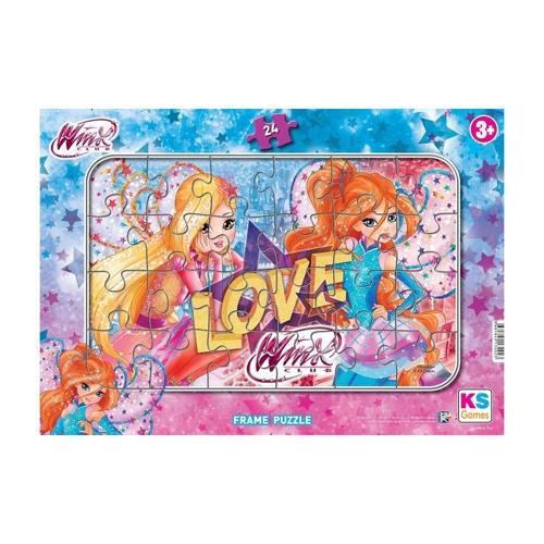 Frame Puzzle 24 Parça Winx Lisanslı Ürün wınx704