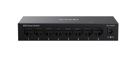 Teg2208D 8 Port 10-100-1000 Switch Cloud Yönetilebilir Çelik Kasa Switch