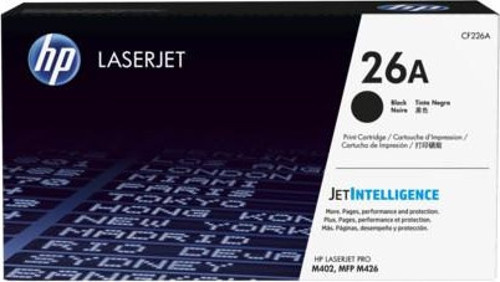 26A Black Siyah 3.100 Sayfa Toner Cf226A