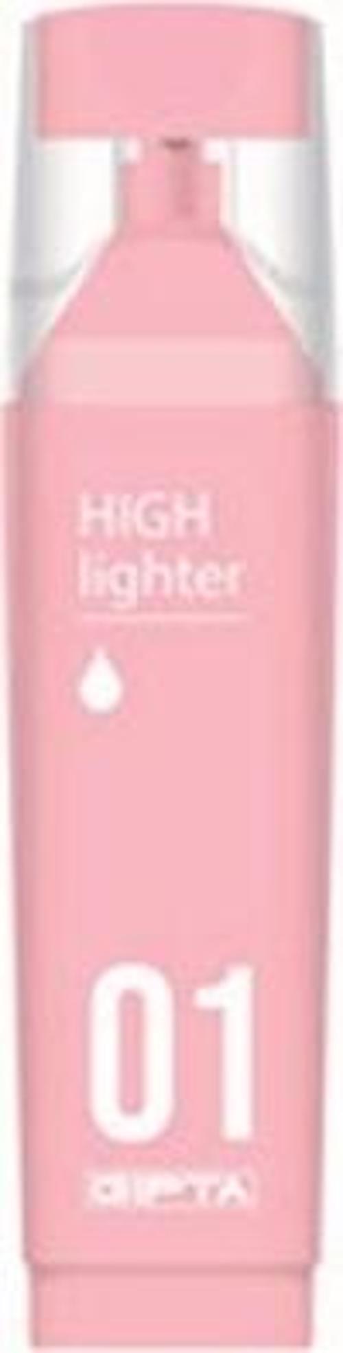 Fosforlu Kalem (İşaret Kalemi) Macaron 01 Pastel Pembe f1559 (12 Li Paket)