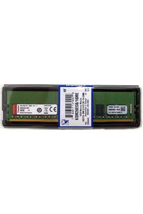 Ksm32Ed8-16Hd 16Gb Ddr4 3200 Mhz Cl22 Ecc Ram Bellek