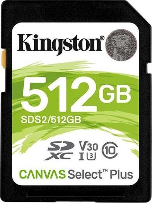 Sds2 512Gb Sdxc Canvas Select Plus 100R C10 Uhs-İ U3 V30 Sd Hafıza Kartı