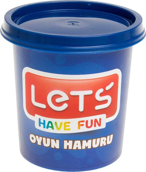 Tek Renk Oyun Hamuru Lacivert 115 Gram L8440-11 (24 Lü Paket)