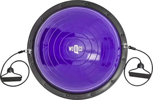 Bosu Ball Yarı Pilates Topu Sıkılaştırma Denge Aleti 60 Cm Direnc Lastikli Pompa Hediyeli