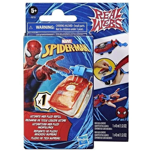 Oyuncak Spiderman Ağ ve Su Fırlatıcı Yedek Paket F8735