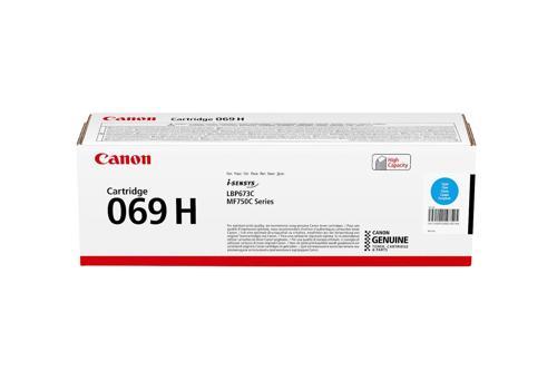 Crg-069H C Yüksek Kapasiteli Cyan Mavi Orijinal Toner Mf754-752-673