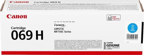 Crg-069H C Yüksek Kapasiteli Cyan Mavi Orijinal Toner Mf754-752-673