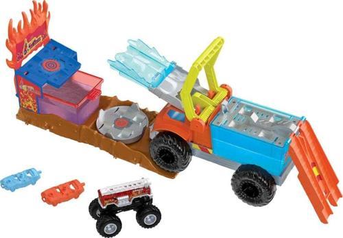 Oyuncak Hot Wheels Monster Trucks Arena Mücadelesi Color Shifters Oyun Seti HPN73