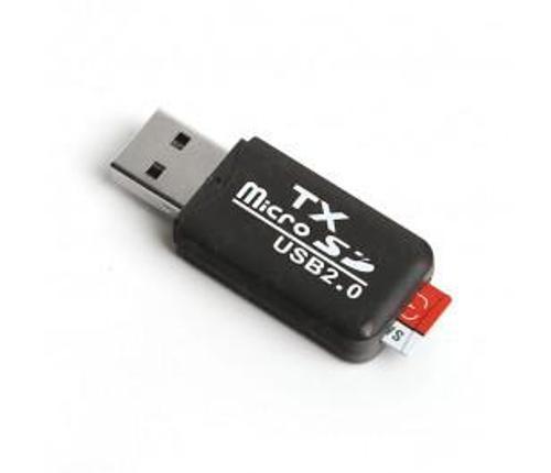 Usb 2.0 Microsd Kart Okuyucu - Siyah Ucr204