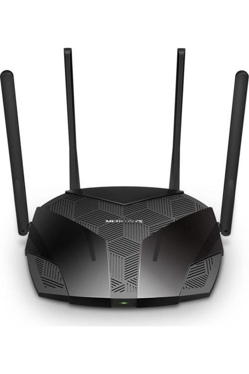 Mercusys Mr70X Dual Bant Wifi6 4 Port Kablosuz Router Ax1800