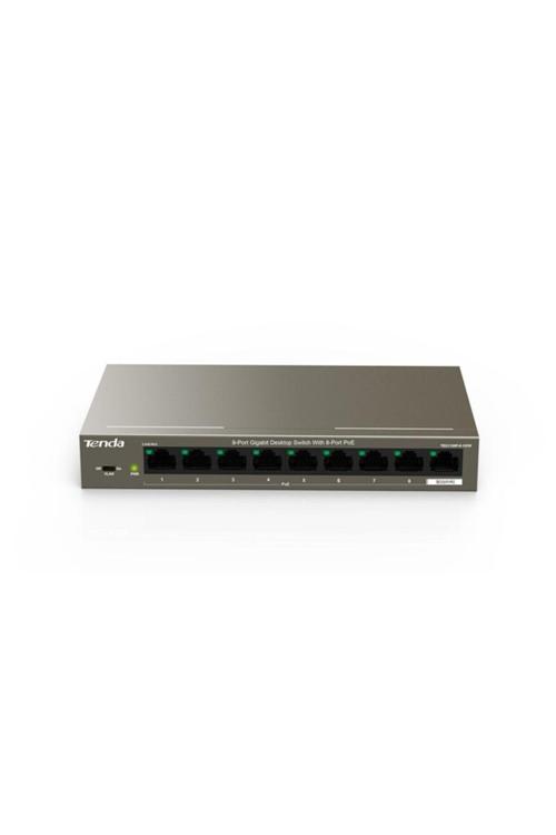 Teg1109P 9 Port 8 Port Poe+ 10-100-1000 Switch Hub + 1 Port Uplink