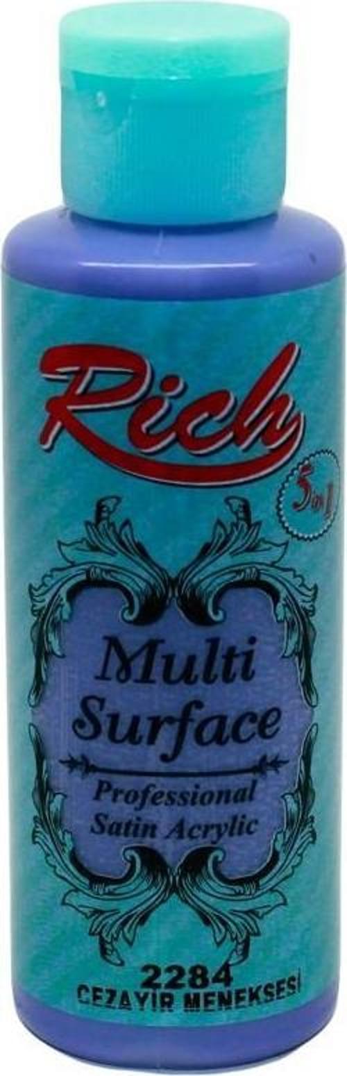 Multi Surface Profesyonel Saten Akrilik Boya 120 Cc Cezayir Menekşesi 2284