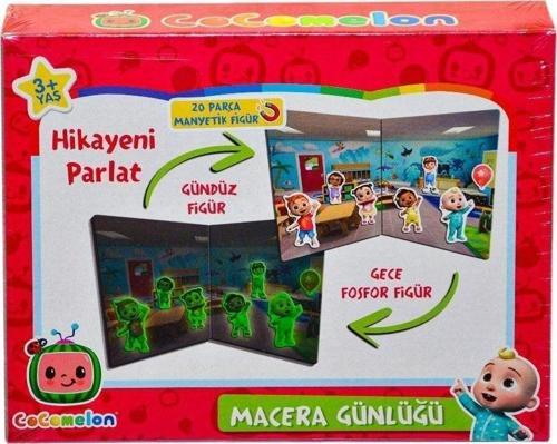 Cocomelon Macera Günlüğü Manyetik Fosforlu Hikaye Oluşturma Co7820