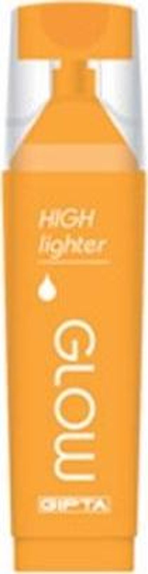 Fosforlu Kalem (İşaret Kalemi) Neon Turuncu f1570 (12 Li Paket)