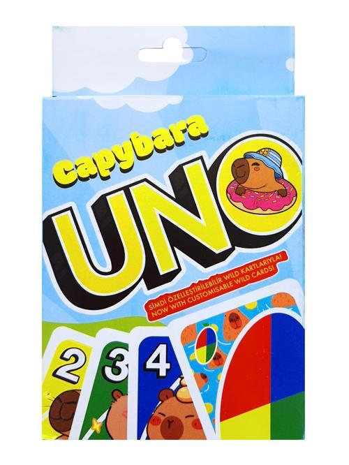 Resimli Uno Capybara Oyun Kartı
