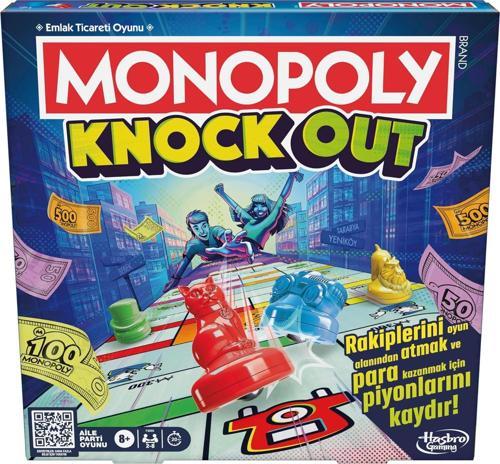 Monopoly Knockout Aile Partileri için Kutu Oyunu Türkçe