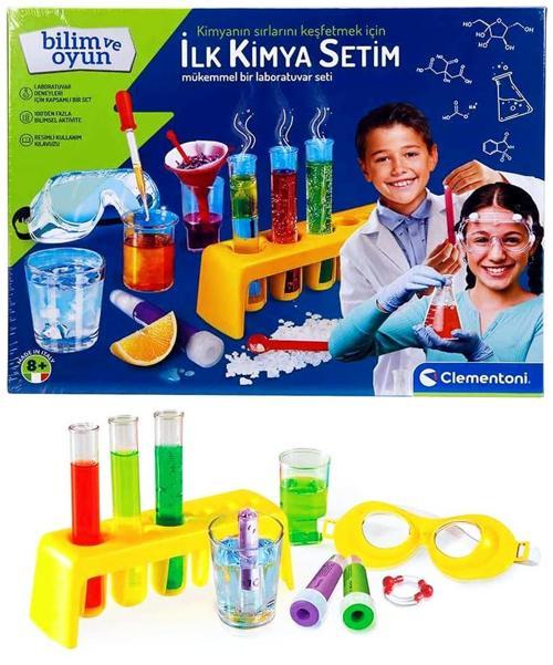 Bilim ve Oyun İlk Kimya Setim Eğitici Laboratuvar Seti Oyuncak
