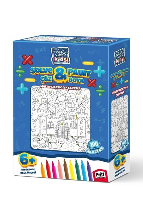 Çöz Boya / Çarpma 100 Parça Puzzle 5848