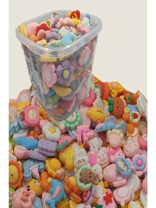 Plastik 3D Mini Aksesuar 200 Lü 3027