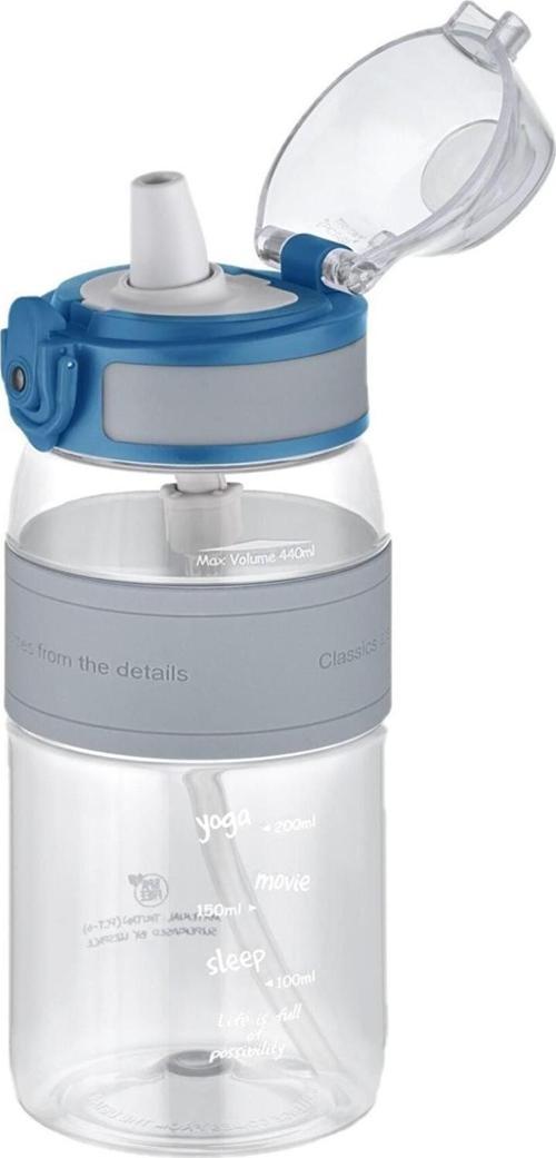 Matara (Suluk) Tritan 440 Ml Gri 4105