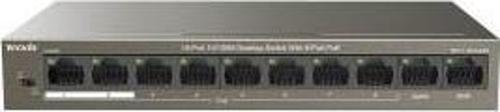 Tef1110P 10 Port 8 Port Poe+ 10-100 + 2 Port 10-100-1000 Switch Hub