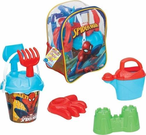 Oyuncak Spiderman Resimli Sırt Çantalı Plaj Seti 03864