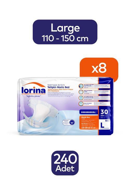 Bel Bantlı L 30’Lu 8 Paket 240 Adet