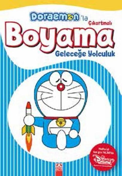 Doraemon'la Çıkartmalı Boyama Geleceğe Yolculuk