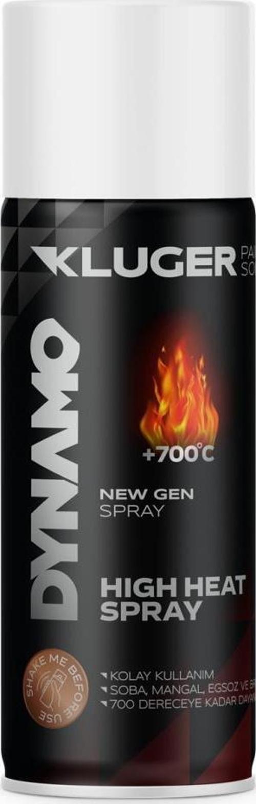 Isıya Dayanıklı Sprey Boya 400ml Beyaz