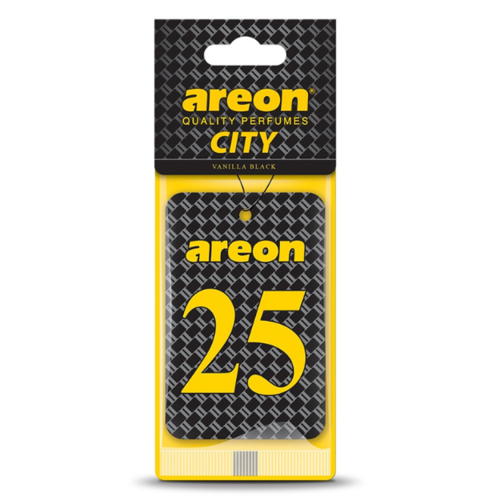 Areon City Vanilla Black 25 Oto Araç Kokusu