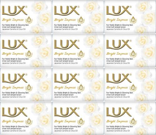 Lux Sabun 80GR Bright Impress (Etkileyici Parlaklık) (12 Li Set)