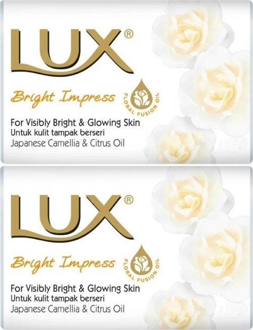 Lux Sabun 80GR Bright Impress (Etkileyici Parlaklık) (2 Li Set)